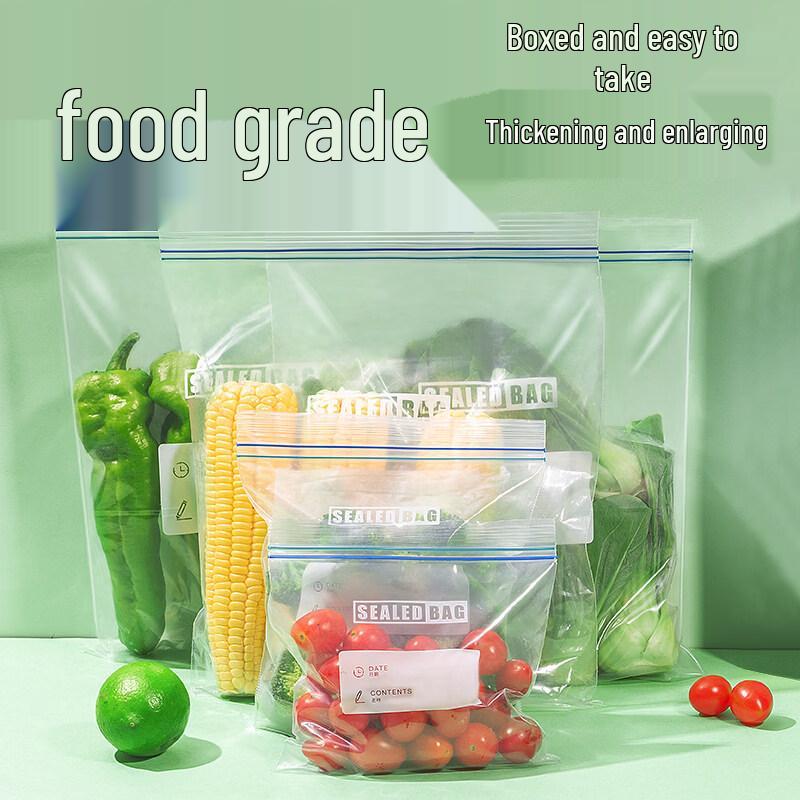 ZISIZ Food-Grade Antibacterial Fresh-Keeping Bags
