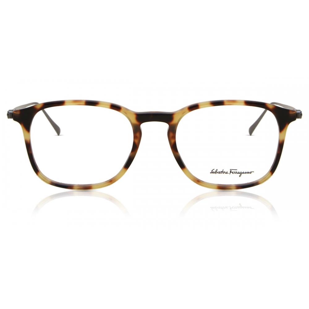 

Salvatore Ferragamo Sf 2846 281 Men Eyeglasses Vintage Tortoise/53