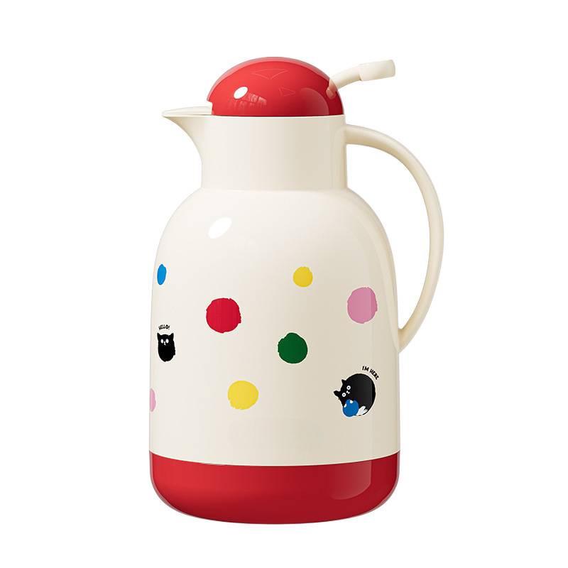 Portable Large Capacity Thermos Flask for Home & Dorm Use - Ideal for Hot Water and Tea