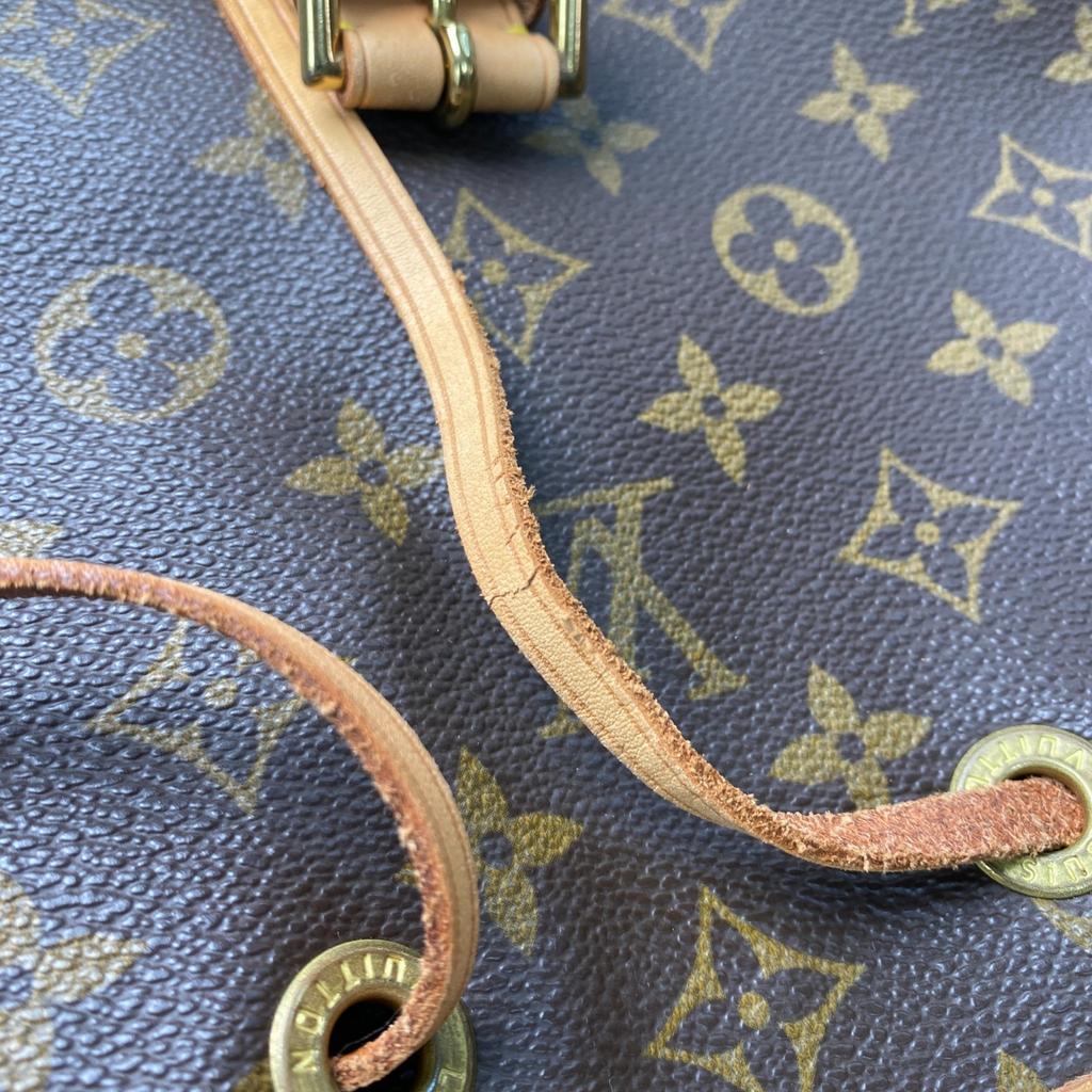 Used LOUIS VUITTONBackpack Â· Daypack Brown PVC/leather Women