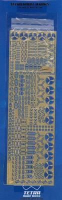 Tetra Model SA Series Japanese Aircraft Carrier Aircraft 1 99 Carrier Type 97 Carrier Attack Zero Fighter F Plastic Model Parts SA3507 1/350 (Type