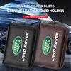 Genuine Leather Car Driver's License, ID Card, Bank Card Wallet for Land Rover Range Rover Defender Freelander Discovery 1 2 3 Evoque Rover L322 L405