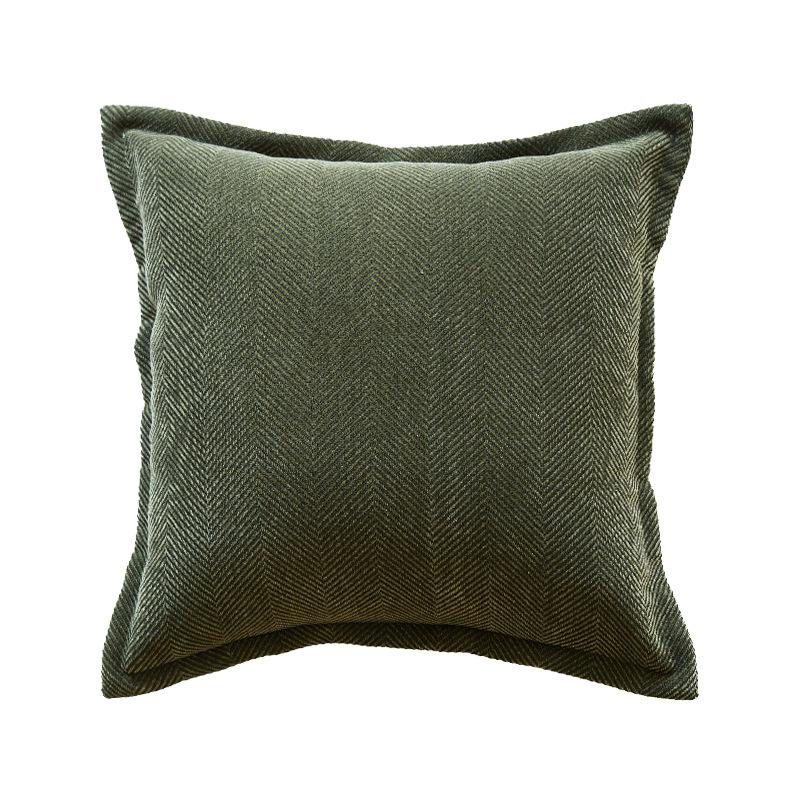 Nordic Style Jacquard Embroidered Pillowcover Hotel Home Sofa Cushion Cover Living Room Bedroom Bedside Pillow Covers Zipper Is Easy To Disassemble
