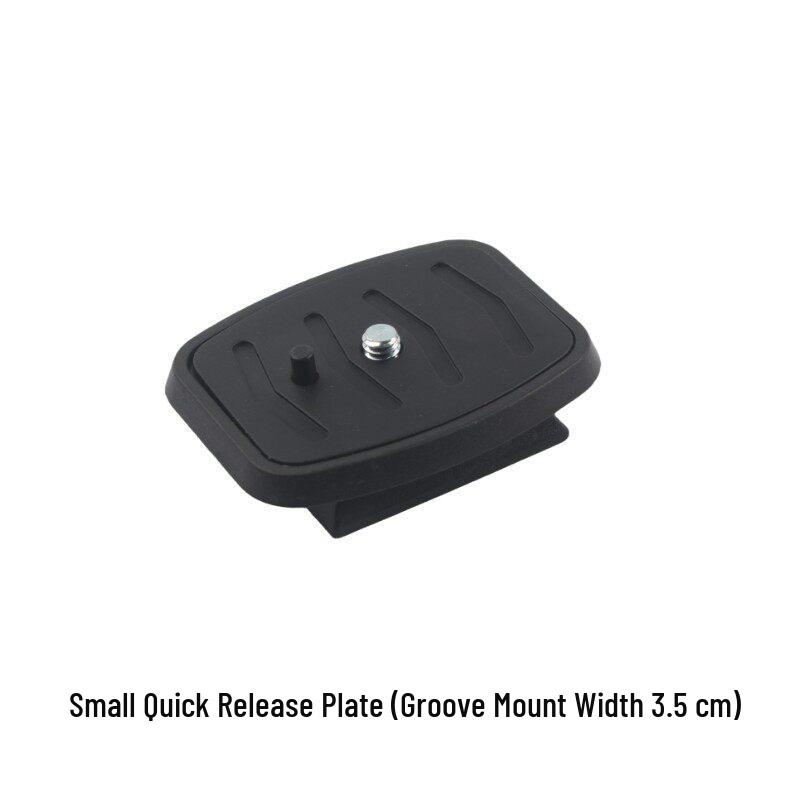 Quick Release Camera Tripod Head Base & Extension Phone/DSLR Mount Accessory.