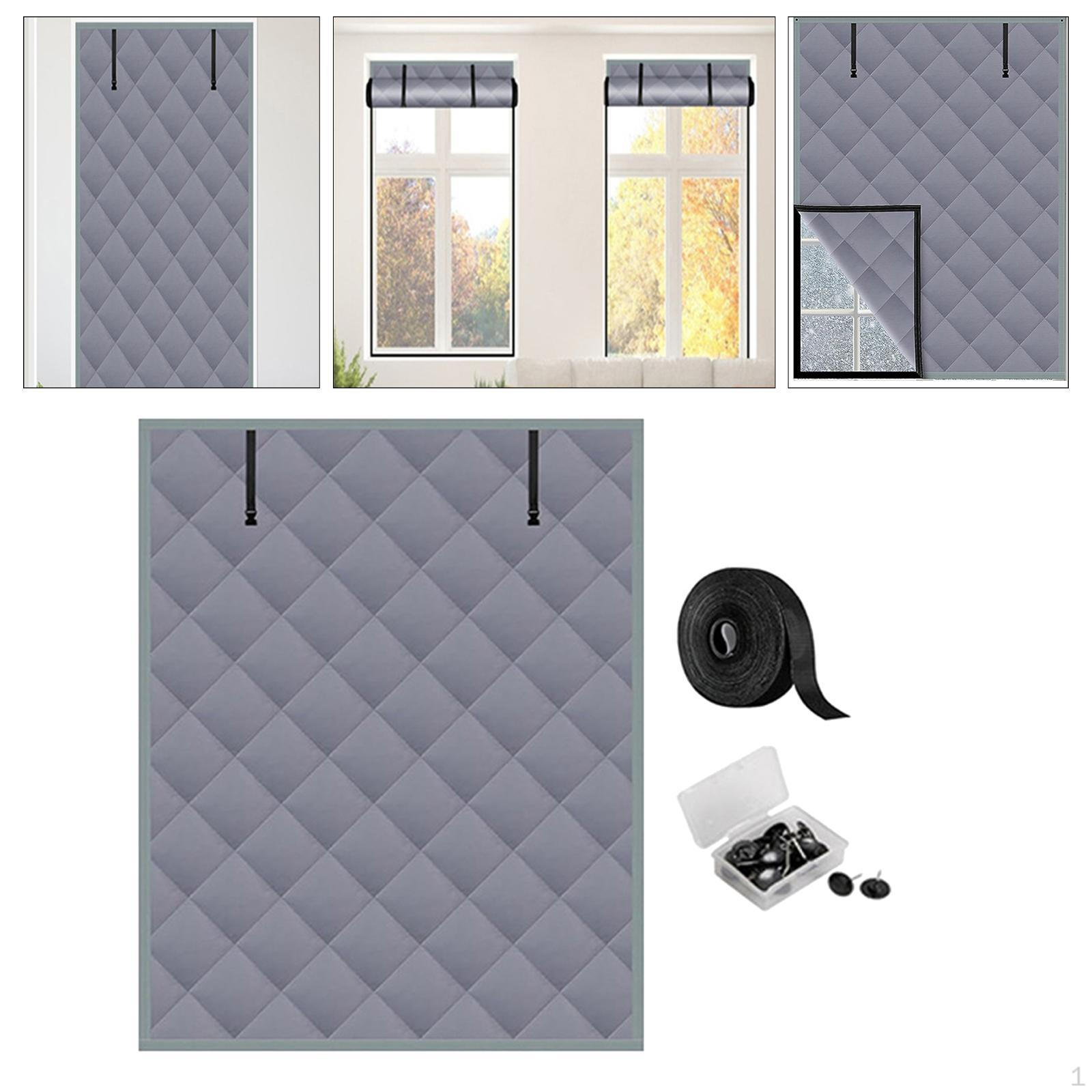 

Утепленное оконное одеяло, штора, чехол 47x63in