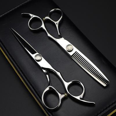 Stahl 6 '' Blumenschraube Haarschneideschere Haarschnitt Effilierschere Friseur Makas Schnittschere Friseurschere