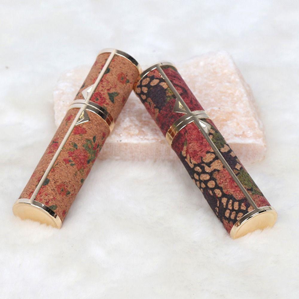 

Refillable Leather Perfume Bottle Bottom Filled Perfume Separate Dispenser Mini Spray Bottle Home Style 1