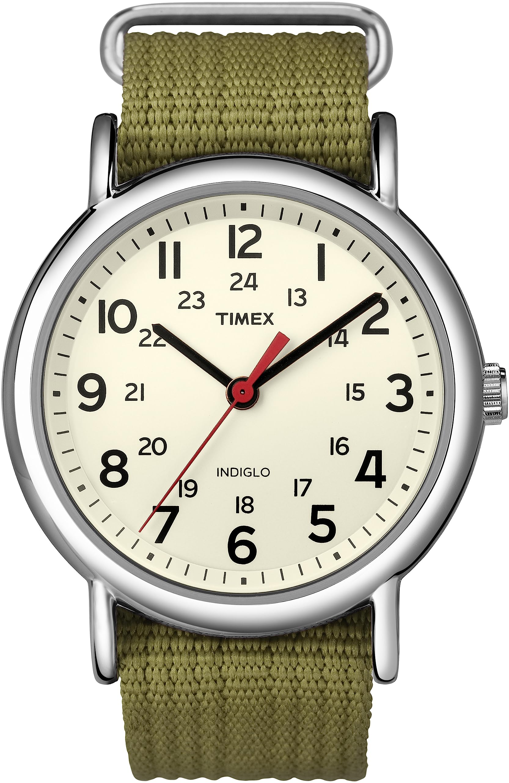 

[Timex] TIMEX унисекс (для взрослых) Weekender Central Park Cream x Olive T2N651 [Обычный импортный продукт]