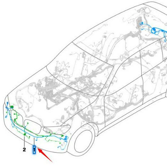

BMW X3 G01/G02/G08 Front Bumper PDC Sensor Wiring Harness 61126991952 Please inquire for details