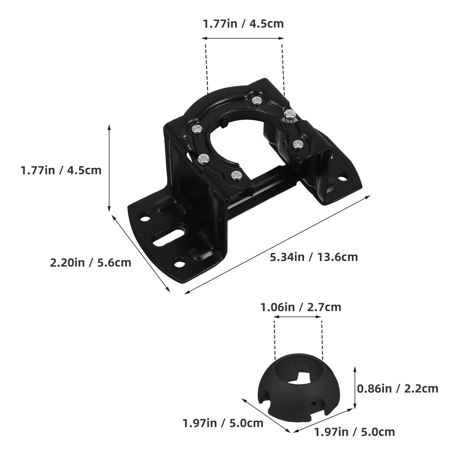 

1 комплект потолочного вентилятора монтажный кронштейн железный потолочный вентилятор подвесной комплект для наклонных потолков гаражные вентиляторы стабильная опорная пластина универсальный other