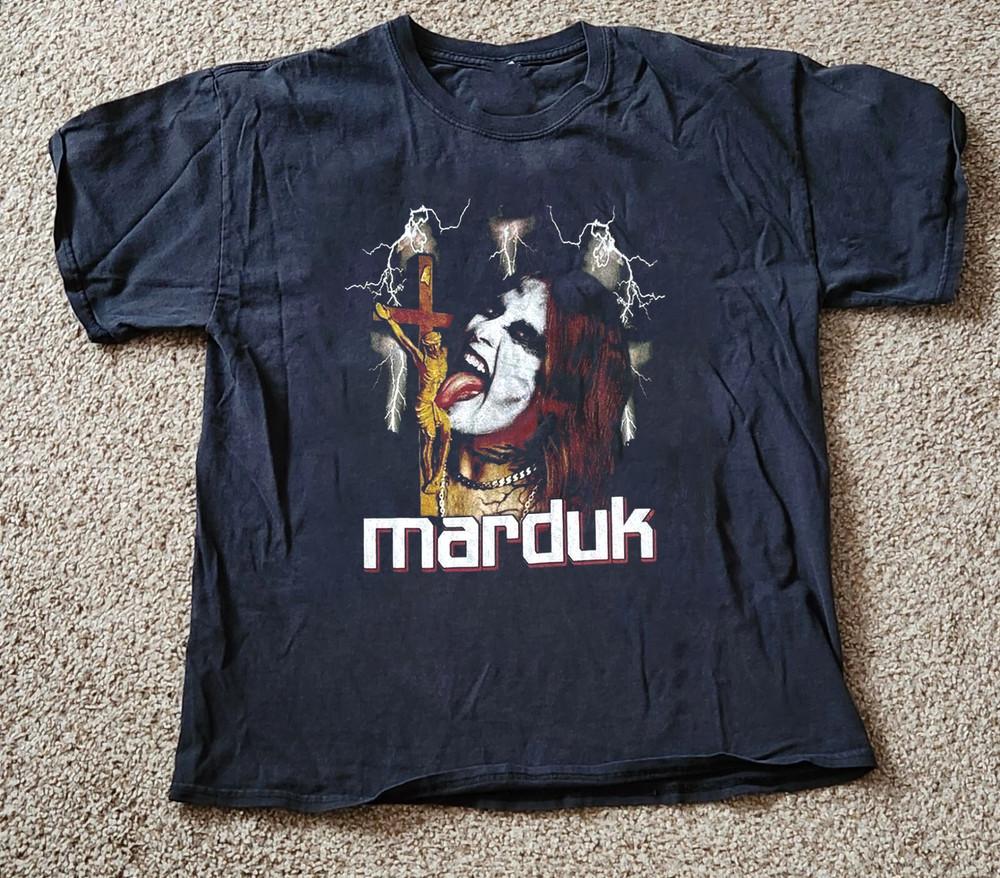 Hot Popular Marduk Rock Music Band Cotton Black S to 5XL Shirt ZL322 Unisex T-Shirt S