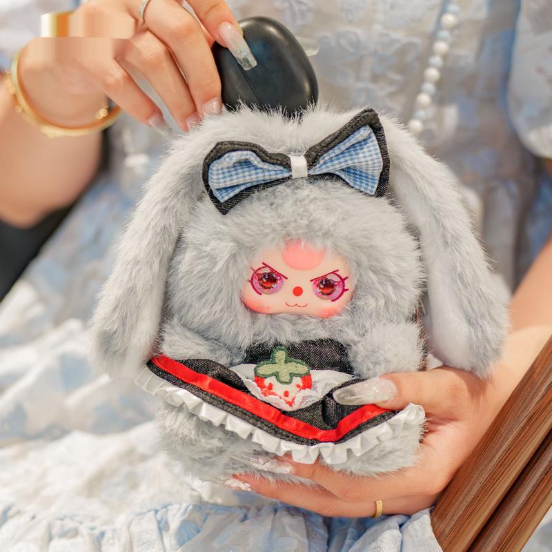 Babythree Macchiato Mini Rabbit Bag Blind Box Cute Cartoon Doll Storage Small Bag Exquisite Decoration Surprise Mystery Box Gift