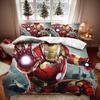 Iron Man Duvet Cover Pillowcase Beddingboygirl Bedroomdecoration Childrengift Single Double Largebed Sizezip Duvet Cover