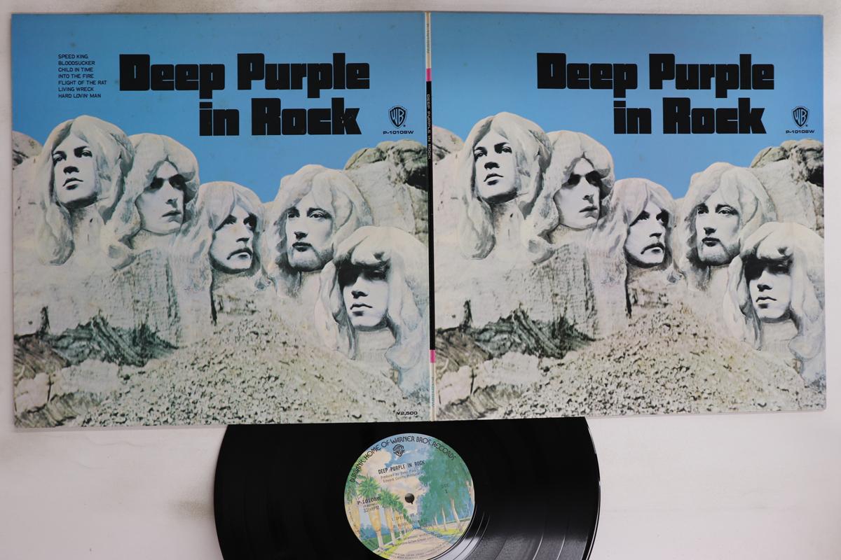 

LP Record DEEP PURPLE - In Rock P10108W WARNER BROS 1976 Japan Rock Used