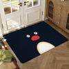 Pingu Süßer Pinguin Fußmatte Weich Verdickt Saugfähig Rutschfest Schlafzimmer Wohnzimmer Türvorleger Heimdekoration Flanell Teppiche