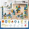 Magnetic Tube Building Blocks: Children's DIY Magnetic Track with Rolling Ball Slide for Educational Play
