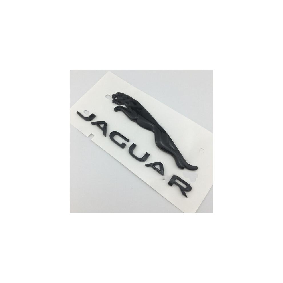 (Black) Suitable For Jaguar Rear Trunk Labeling Logo19*4cm
