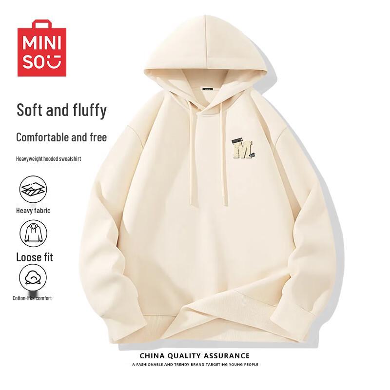 MINISO Men's Hooded Pullover Sweatshirt
