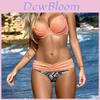 Costume da Bagno Donna Sexy di Alta Qualità Bikini da Spiaggia Costume da Bagno Set Patchwork Imbottito