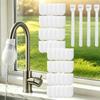 Kraanfilter Katoonzakje, Kraanfilter voor Keuken Spoelbak voor het Filteren van Kraanwater, Katoenen Filterzakje voor Kraan, Keuken Spoelbak (40 stuks)