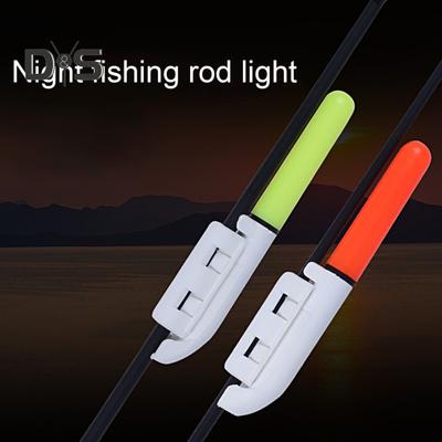 Lot de 3 bâtons lumineux de pêche avec alarme de morsure et lumière LED pour canne à pêche de nuit, étanche, accessoires de pêche
