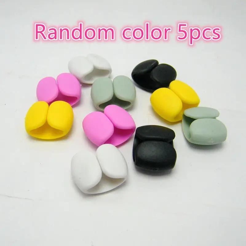 

Органайзер для кабелей прямого снабжения Temu Простой зажим для зарядных кабелей для наушников и проводов 5 pcs