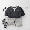 Kids Casual Loose Cargo Pants Korean Style Children Outer Wear Trousers