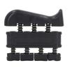 4pcs 7LB Finger Strengthener Improve Dexterity Reduce Pressure Adjustable Finger Exerciser for Musician Black