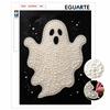 Halloween Pearl Painting Kit Handmade DIY Home Decoration Painting White Spirit Pattern Art Craft
