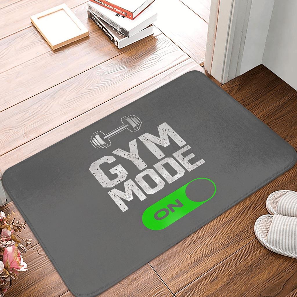 Eat Sleep Train Repeat Fitness Motivational Doormat Non-Slip Entrance Kitchen Bath Floor Door Mats Garden Carpet Rug