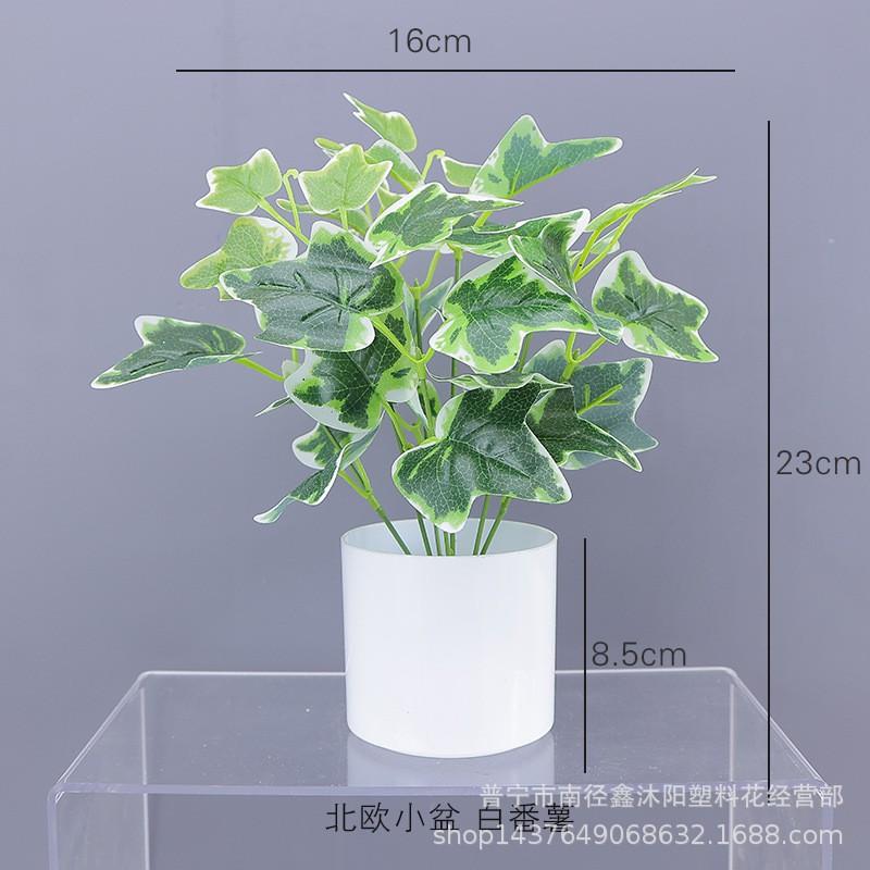 Artificial Pothos Plant Decor Living Room Office Indoor Home Decoration Fake Greenery