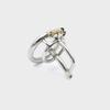 Stainless Steel Ring Cage Lock for Man