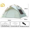 Sun-proof Rainproof Dome TentAutomatic Pop Up Camping Tent Travel Foldable Outdoor Family Camping Shelter Tents Sleeping Gear
