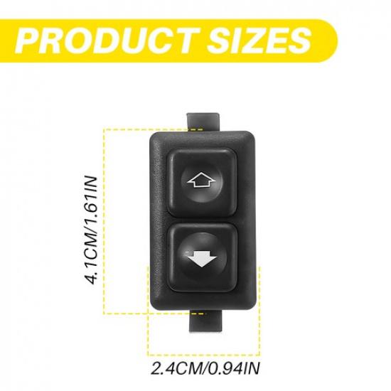 4x Power Window Control Switch For BMW 3 5 6 Series E30 E28 E24 5Pin EOOH
