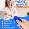 Fidget Toys Children's Sensory Stone, Silicone Sensory Stone Soft Texture Stress Relief Toy
