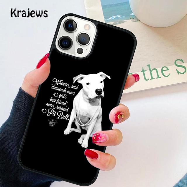 American Pit Bull Dog Pitbull Terrier Soft Phone Case Cover For iPhone 14 5 SE 2020 6 7 8 plus XR XS 11 12 13 mini pro max shell