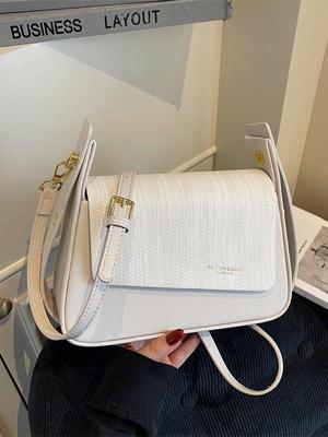 2025 Trendy Women's Crossbody Bag - Versatile Little Fragrance Style, Fashionable Foreign Trade Small Square Shoulder Bag