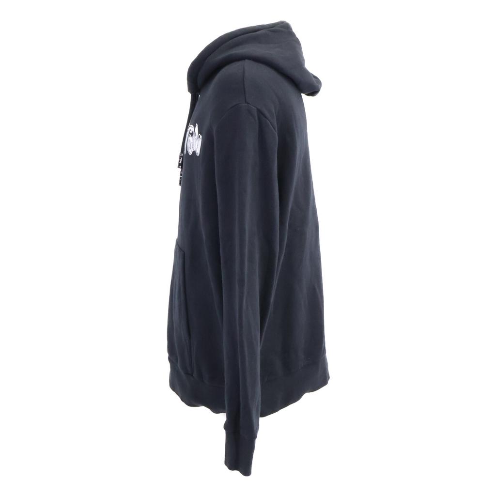 Louis Vuitton [Domestically Authorized/2012 Model] RM221 IHN HMY78W Graphic Logo Pullover Hoodie Tops XL blackUsed