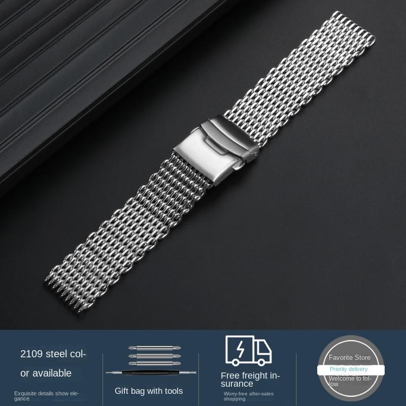 For Citizen BJ8050-08E More Style Strap Stainless Steel Lug Connection Head Modified Watchband Small Little Monster Bracelet