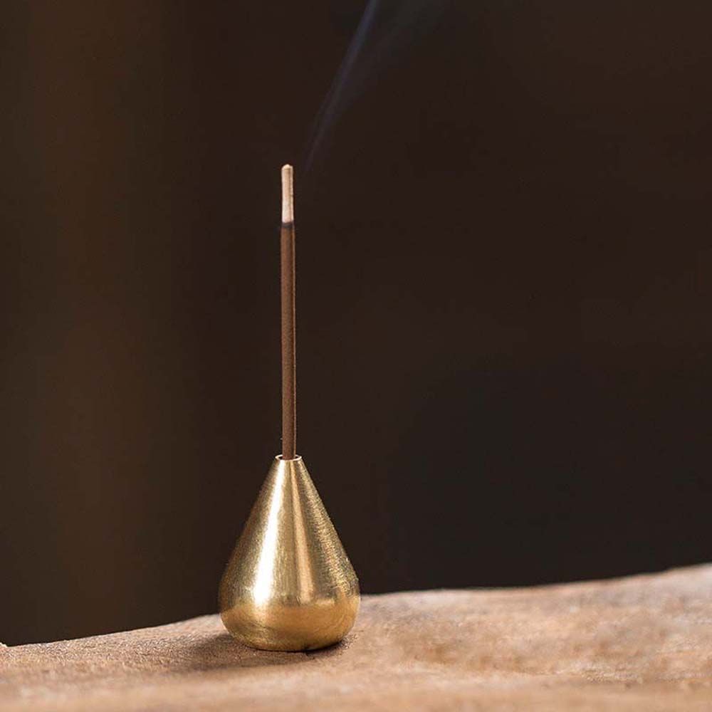 Metal Temples Craft Sandalwood Coil Base Incense Stick Holder Incense Base Home Decoration