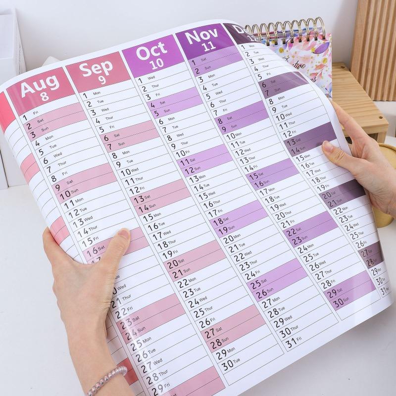2026 Wall Calendar Annual Planner Daily Schedule Board Calendar for Home Office Planning & Tracking