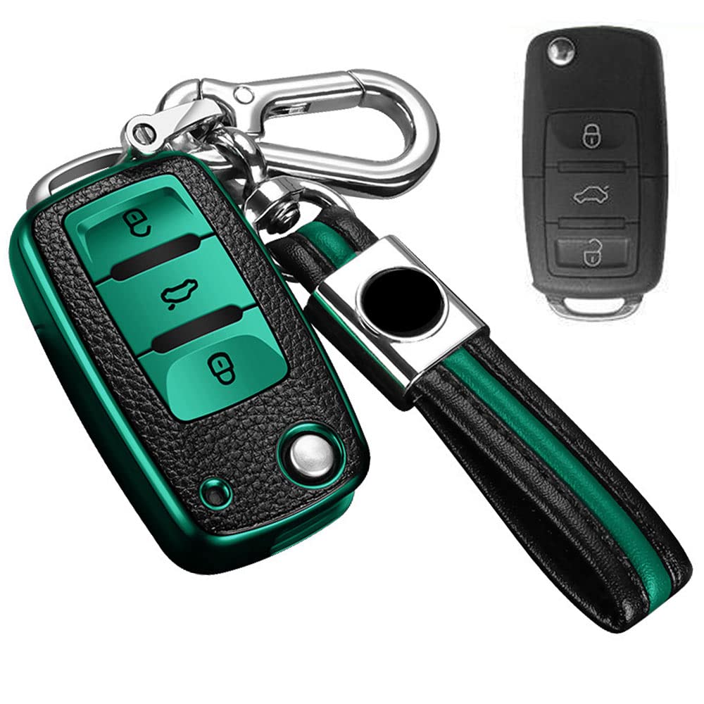

Чехол для смарт-ключа Volkswagen, чехол для смарт-ключа VW, чехол для ключа с 3 кнопками, мягкий TPU, разработан специально для Volkswagen, брелок для Volkswagen Passat B5 B6