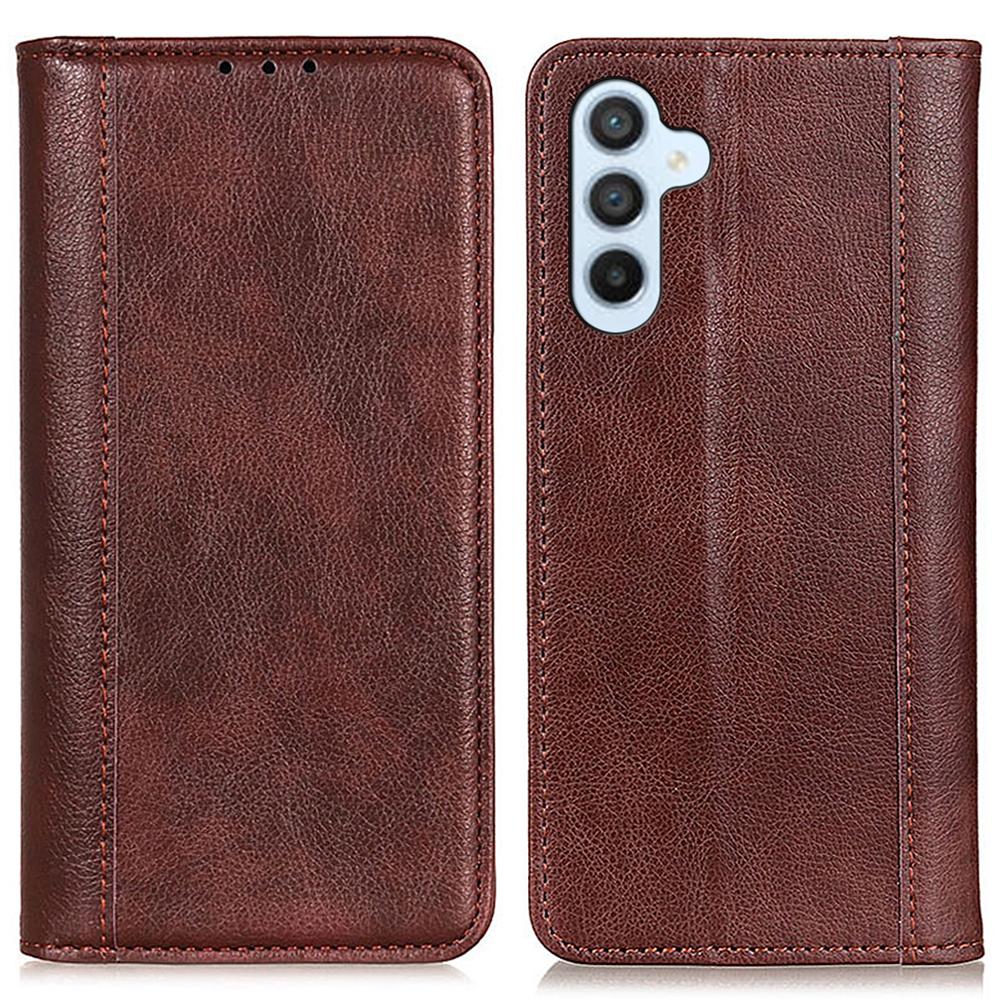 For Samsung Galaxy A55 5G Case Stable Stand Split Leather Cell Phone Cover