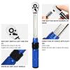 TINSOL 15Pcs Set Bicycle Torque Wrench Set 1/4" 2-24Nm Dual Direction Bike Allen Key Tool Socket Preset Type Spanner Pro Repair