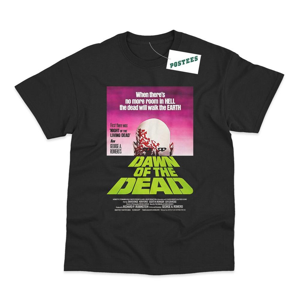 

Retro Movie Poster Inspired By Dawn of the Dead DTG Printed T-Shirt L