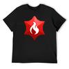 Fire Tera Type Symbol T-Shirt Graphic Tee Shirt Funny Gifts Summer Top Mens T Shirts Top Quality