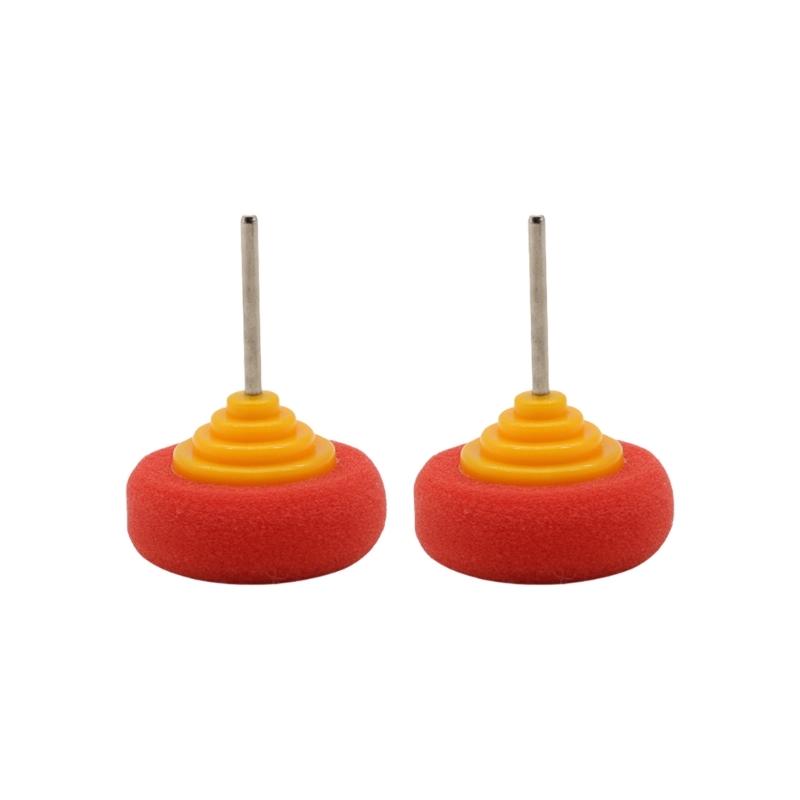 

Pack of 2 High Density Sponge Polishing Pads for Car Wheels & Surfaces Drill Attachment for Auto Detailing Precise Work