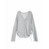 Women's Slimming Drawstring Summer Cardigan - Lightweight, Versatile Knit Outerwear