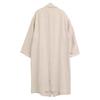 Heliopole 12003032021HN Beige Linen Long Coat Coat 38 beigeUsed