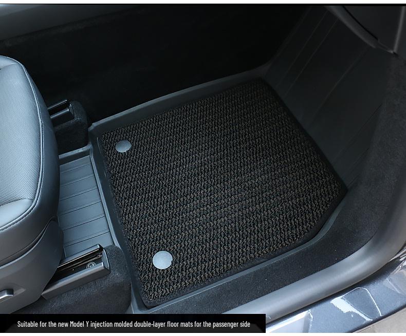 Telsa Model Y Full-Coverage Right-Hand Drive Floor Mats - Ideal Accessories